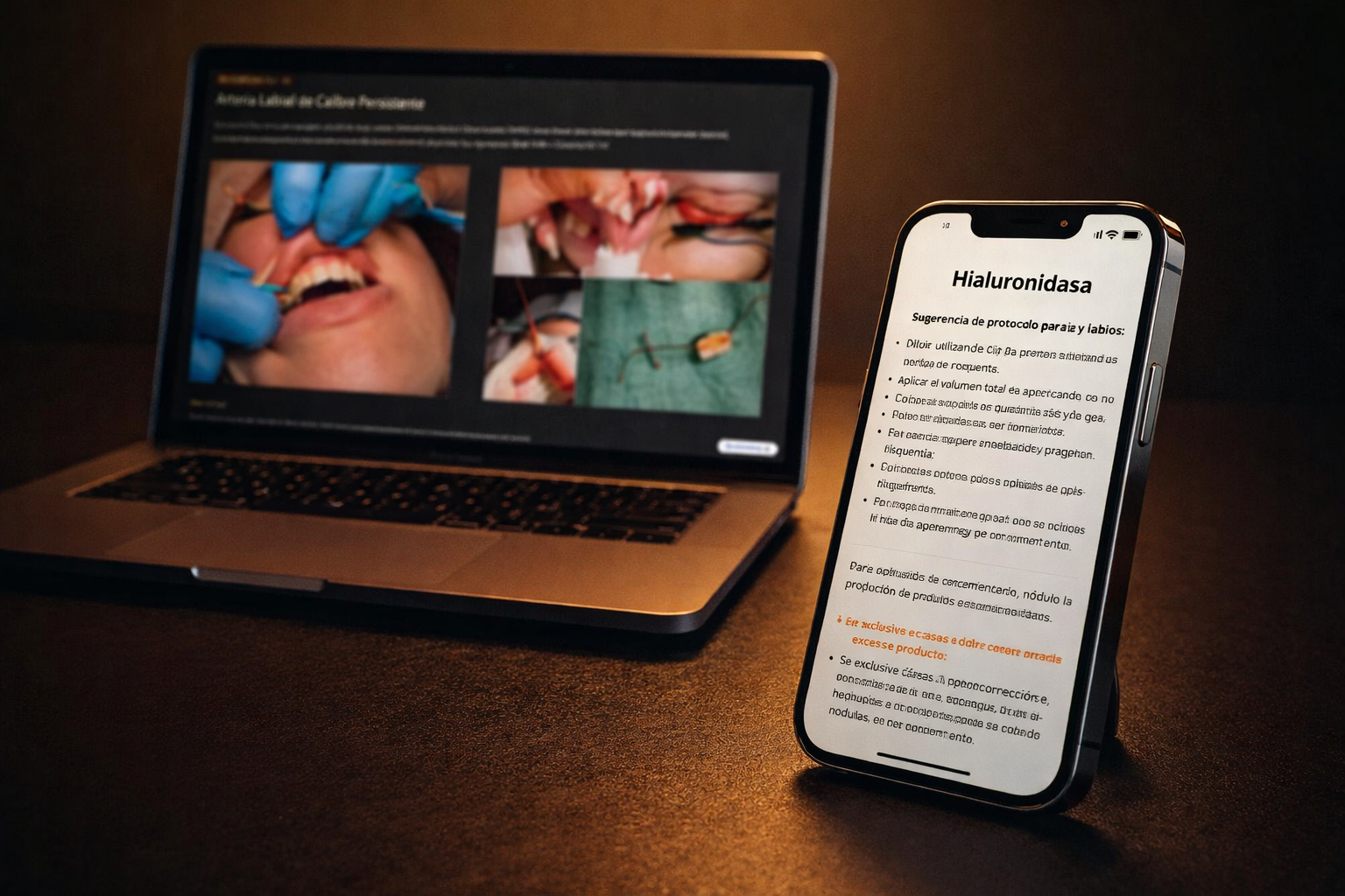 Protocolos para Complicaciones con Rellenos - App